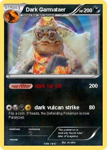Pokemon Dark Garmataer