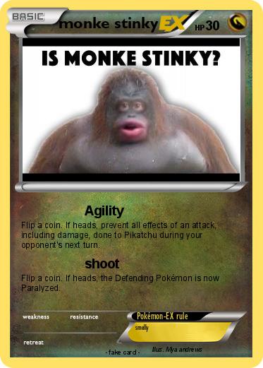 Pokemon monke stinky