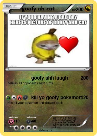 Pokemon goofy ah cat