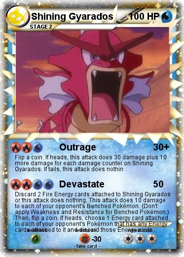 Pokemon Shining Gyarados