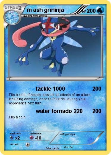 Pokemon m ash grininja