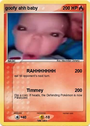 Pokemon goofy ahh baby