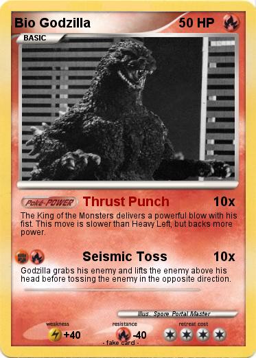 Pokemon Bio Godzilla