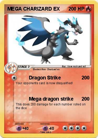 Pokemon MEGA CHARIZARD EX