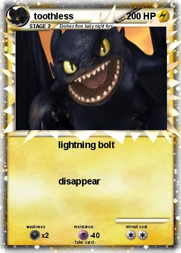 Pokemon toothless