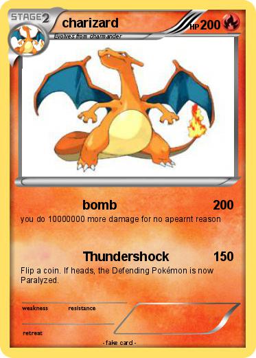 Pokemon charizard