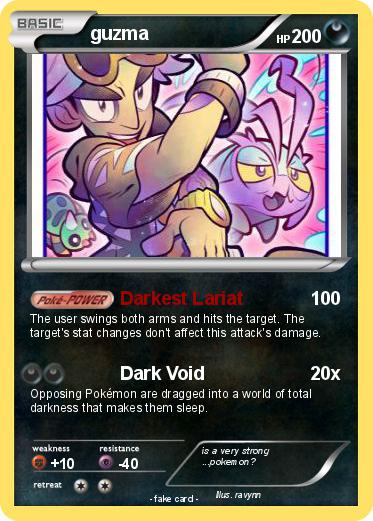 Pokemon guzma