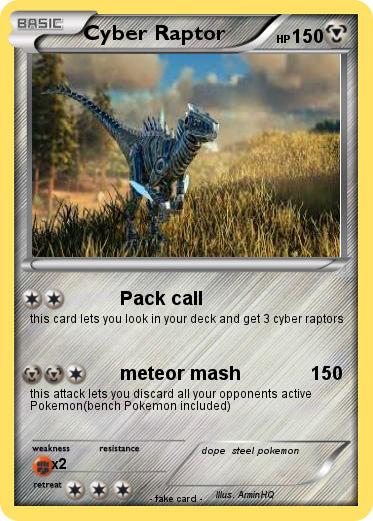 Pokemon Cyber Raptor
