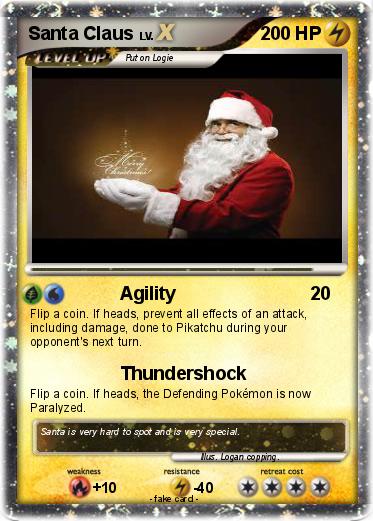 Pokemon Santa Claus