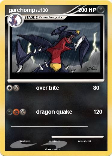 Pokemon garchomp