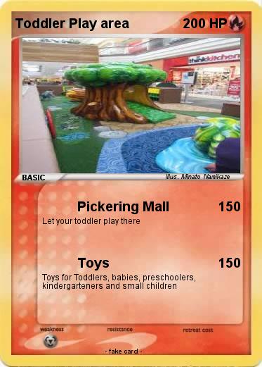 Pokemon Toddler Play area