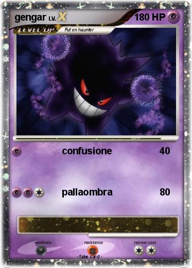 Pokemon gengar