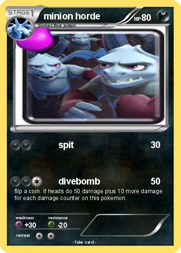 Pokemon minion horde