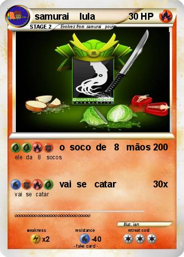 Pokemon samurai    lula