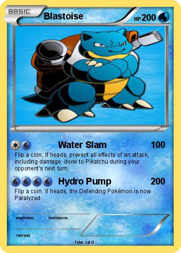 Pokemon Blastoise