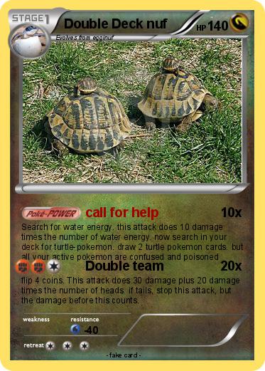 Pokemon Double Deck nuf