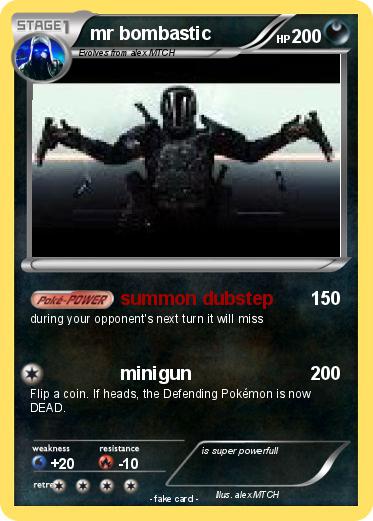 Pokemon mr bombastic