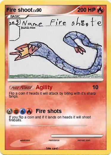 Pokemon Fire shoot