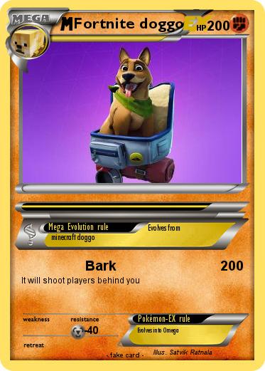Pokemon Fortnite doggo