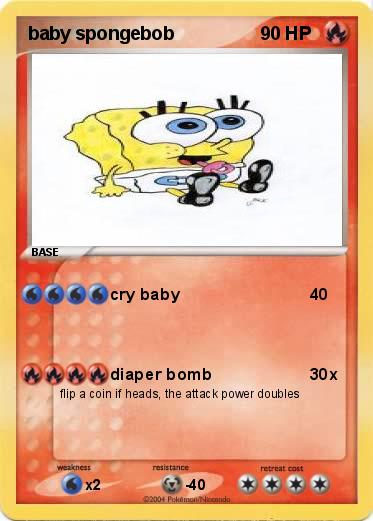 Pokemon baby spongebob               