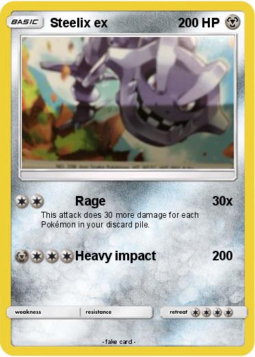 Pokemon Steelix ex