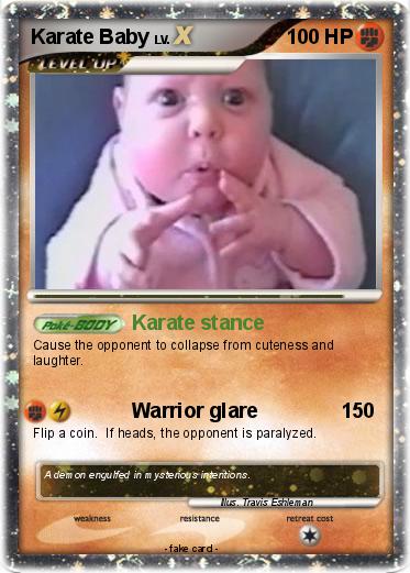 Pokemon Karate Baby