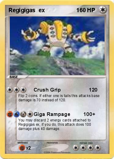 Pokemon Regigigas  ex                    1