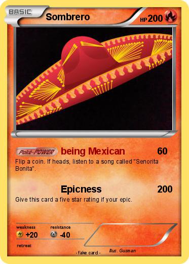 Pokemon Sombrero
