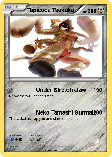 Pokemon Tapicoca Taokaka