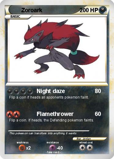 Pokemon Zoroark