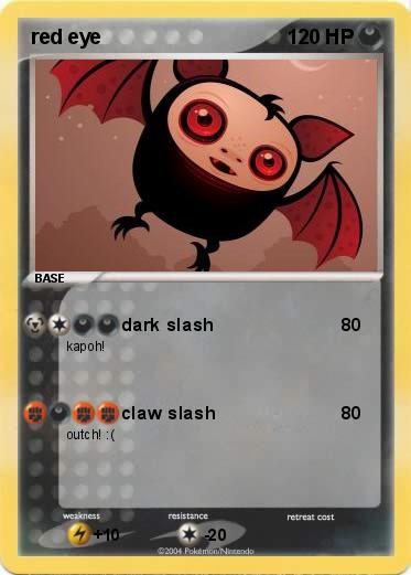 Pokemon red eye