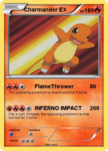 Pokemon Charmander EX