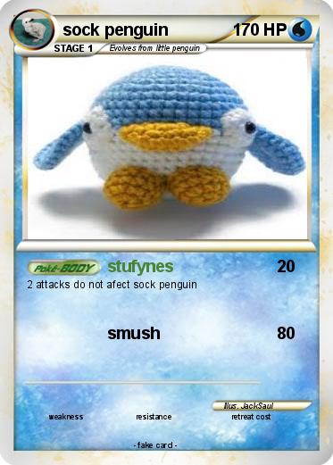 Pokemon sock penguin
