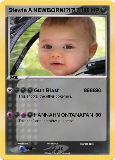 Pokemon Stewie A NEWBORN!?!?!?