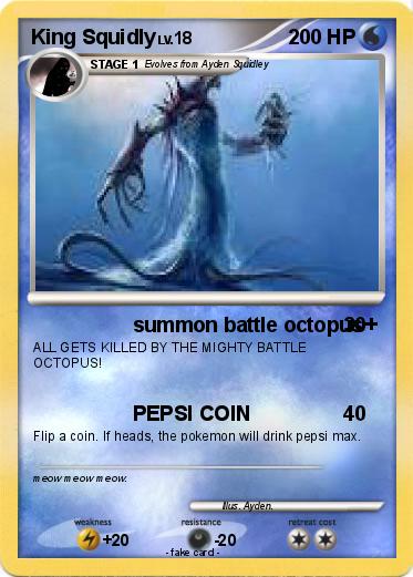 Pokemon King Squidly