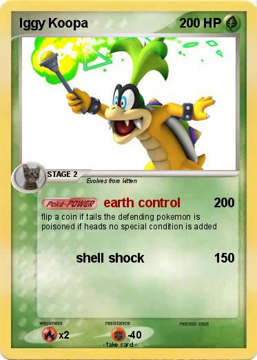 Pokemon Iggy Koopa