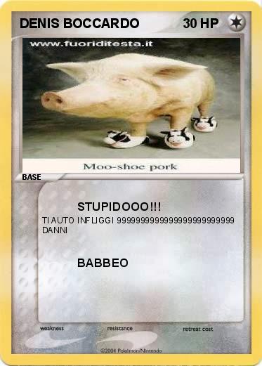 Pokemon DENIS BOCCARDO