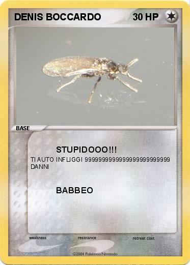 Pokemon DENIS BOCCARDO