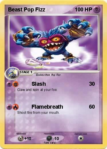 Pokemon Beast Pop Fizz