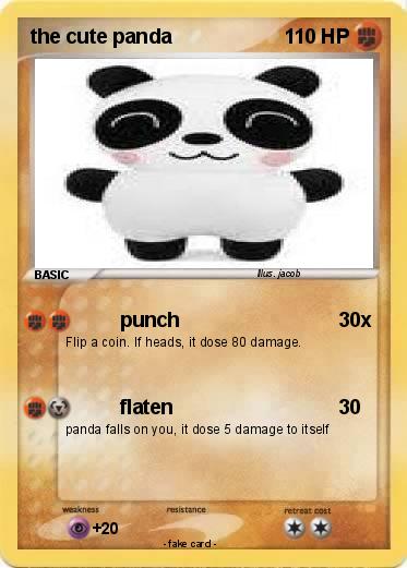 Pokemon the cute panda
