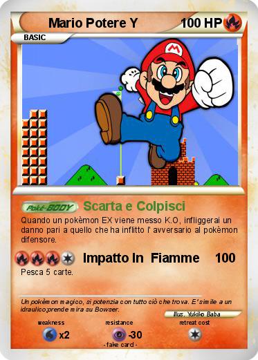 Pokemon Mario Potere Y