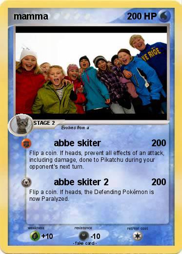 Pokemon mamma