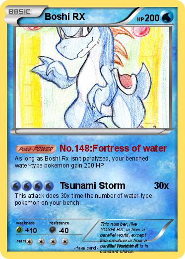 Pokemon Boshi RX