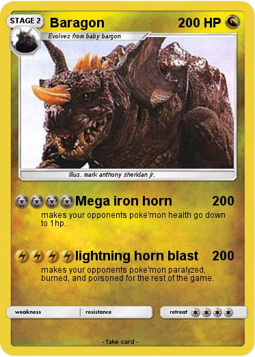 Pokemon Baragon