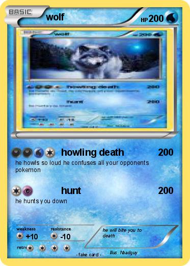 Pokemon wolf