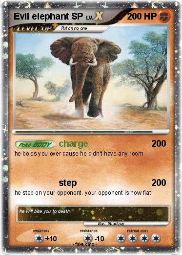 Pokemon Evil elephant SP