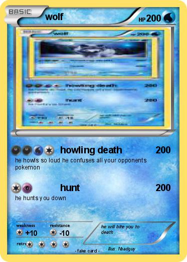 Pokemon wolf