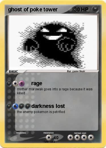 Pokemon ghost of poke tower