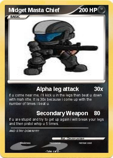 Pokemon Midget Masta Chief