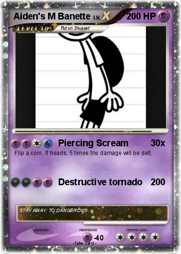 Pokemon Aiden's M Banette
